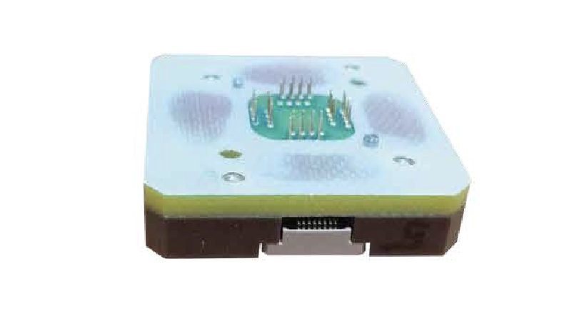 Adapter Housing Cantilever and Interposer